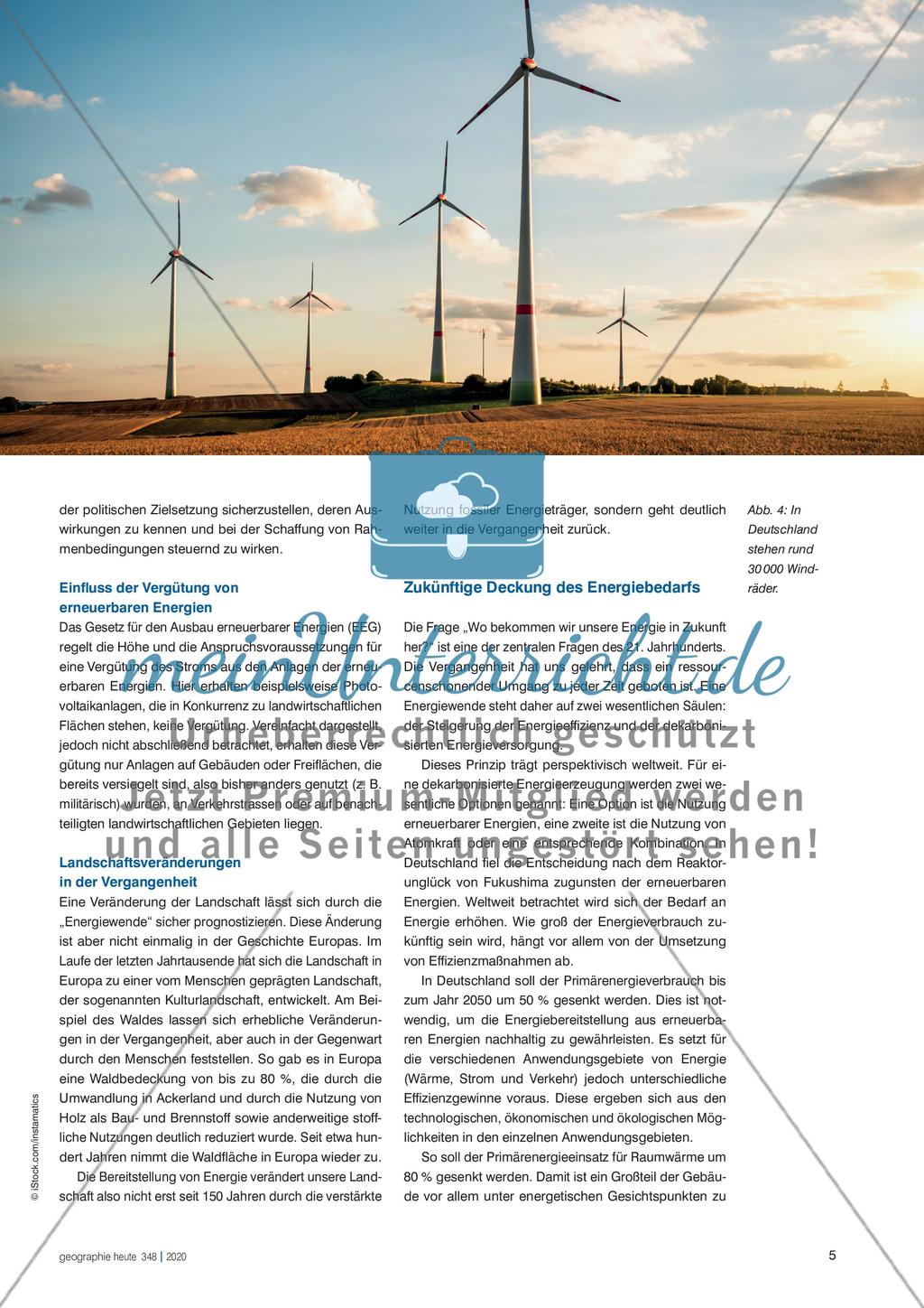 Energie der Zukunft - Erneuerbare Energien sichern die Energieversorgung Preview 4