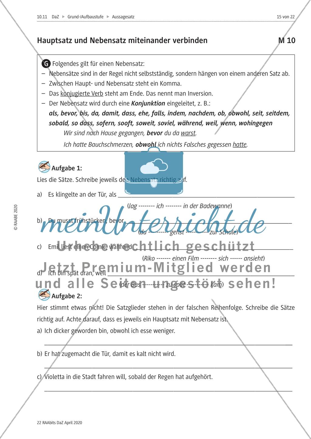 Grammatik einführen, üben und anwenden Preview 10
