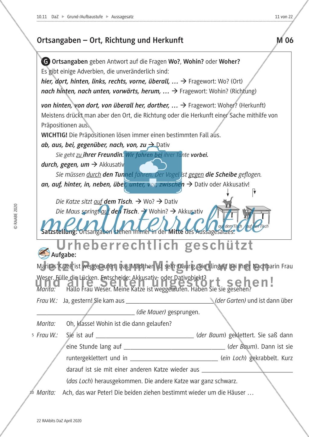 Grammatik einführen, üben und anwenden Preview 6