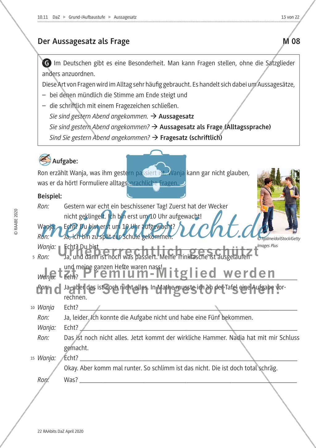 Grammatik einführen, üben und anwenden Preview 8