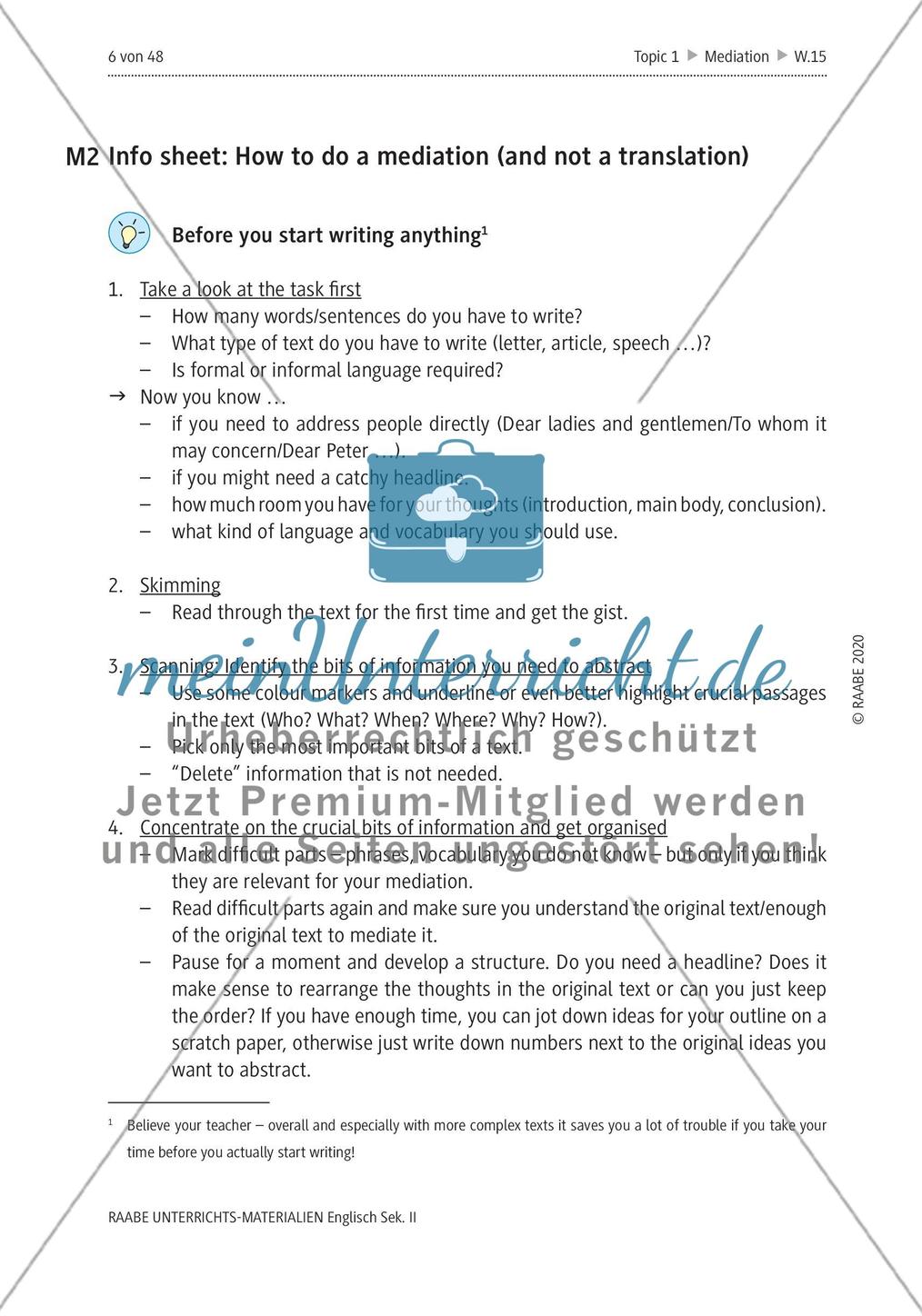 How to do a mediation Preview 3