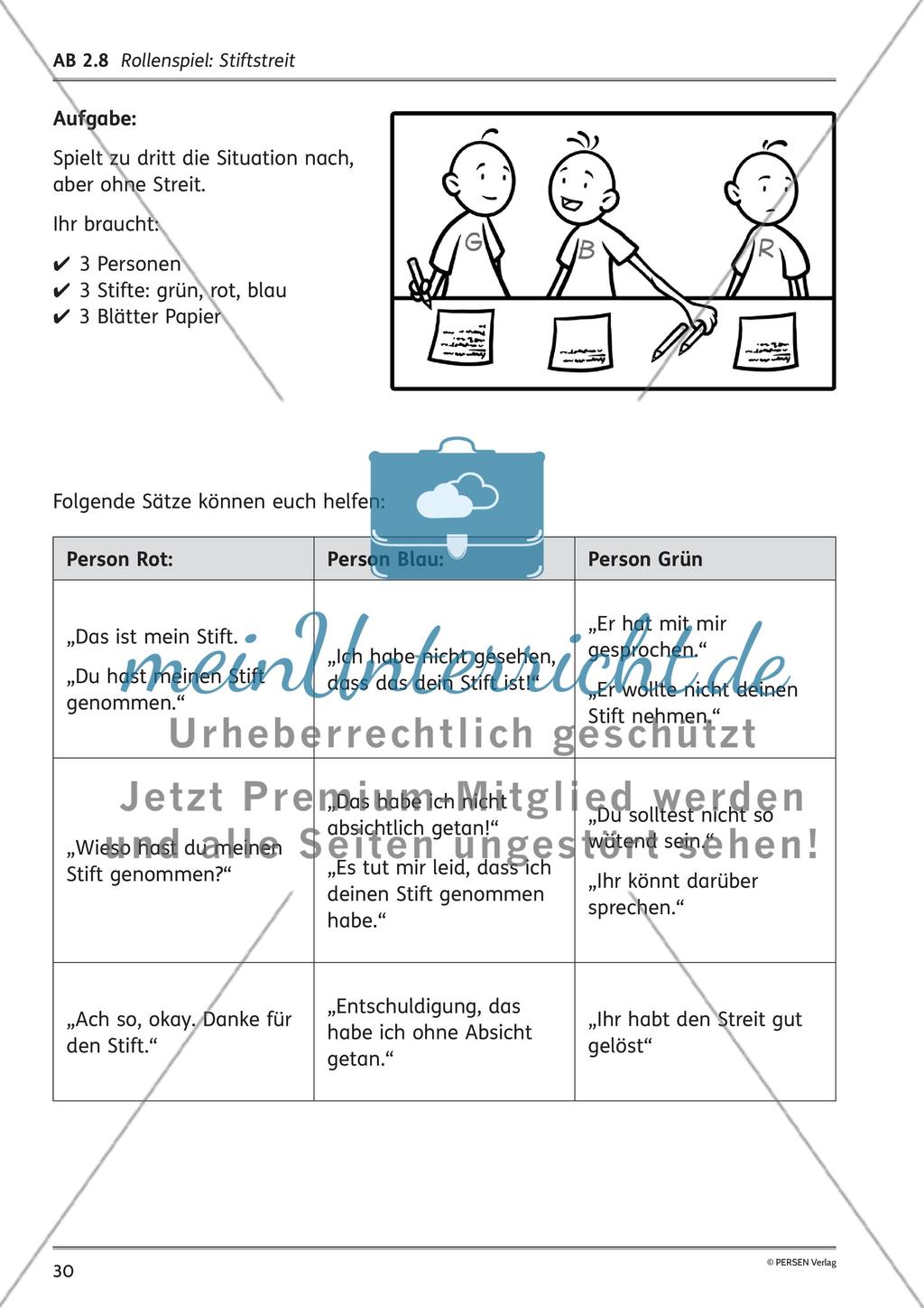 Unterrichtsreihe: Der Stiftstreit Preview 15