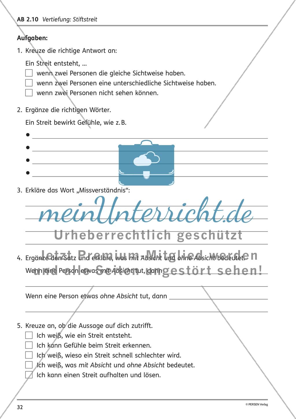 Unterrichtsreihe: Der Stiftstreit Preview 17