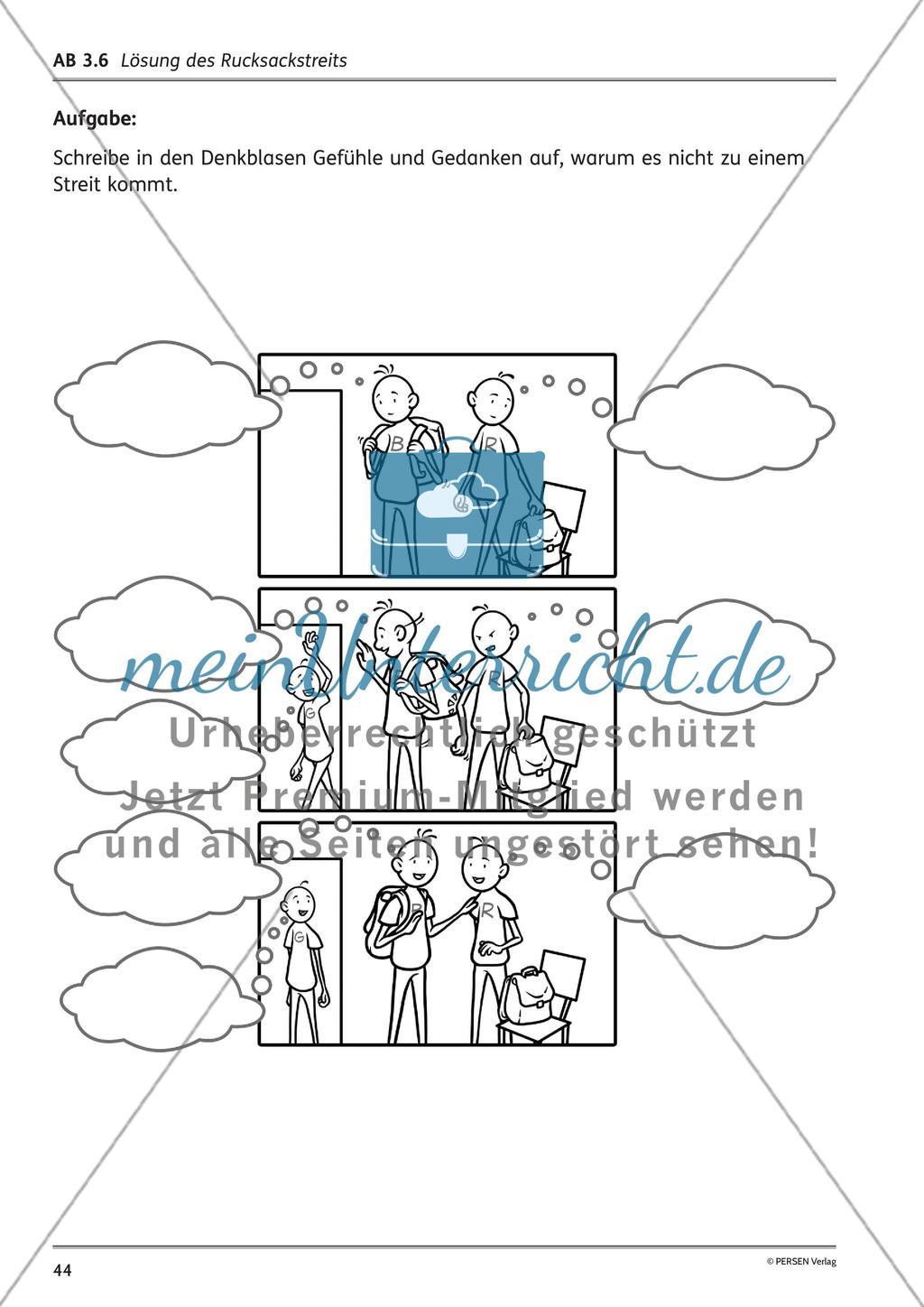 Unterrichtsreihe: Der Rucksackstreit Preview 12