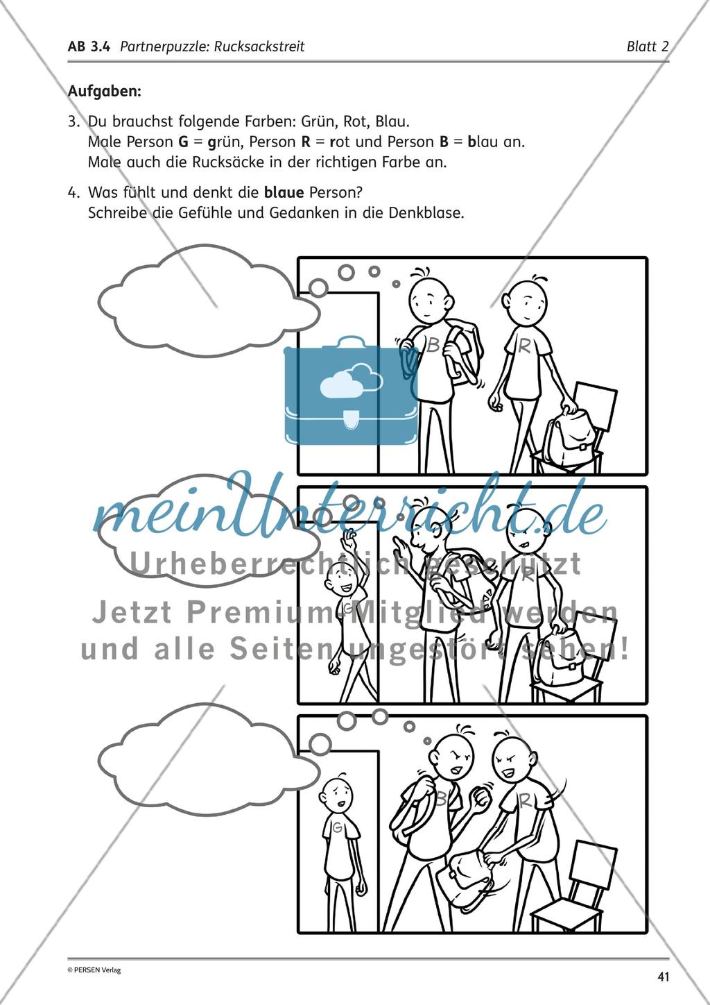 Unterrichtsreihe: Der Rucksackstreit Preview 9