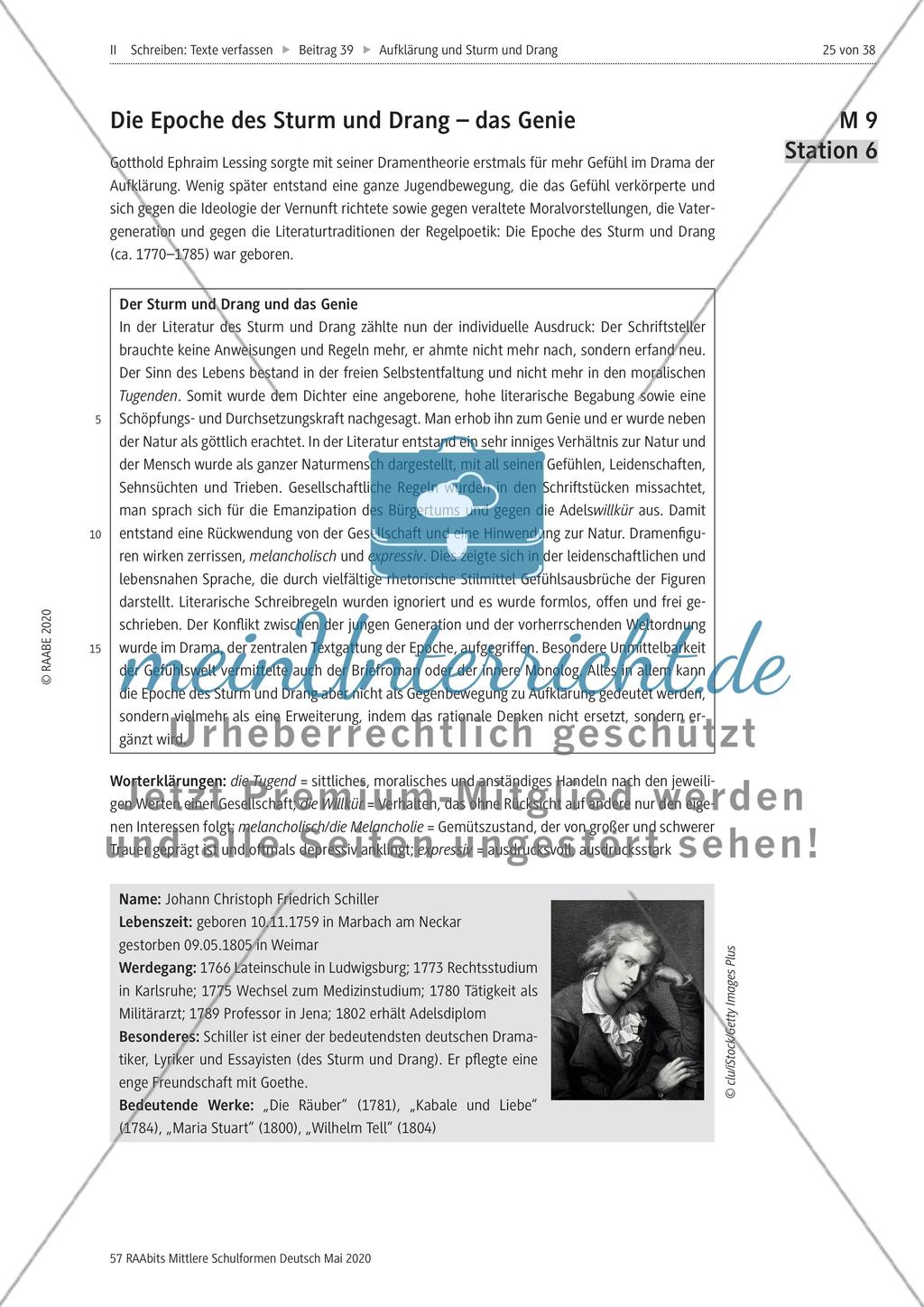 Aufklärung und Sturm und Drang meinUnterricht