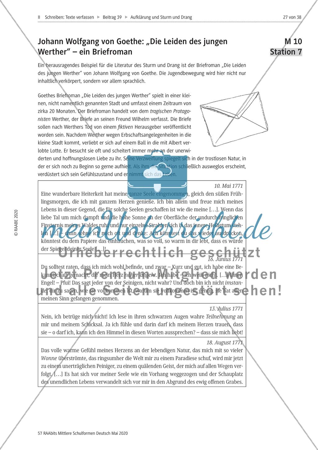 Aufklärung und Sturm und Drang meinUnterricht