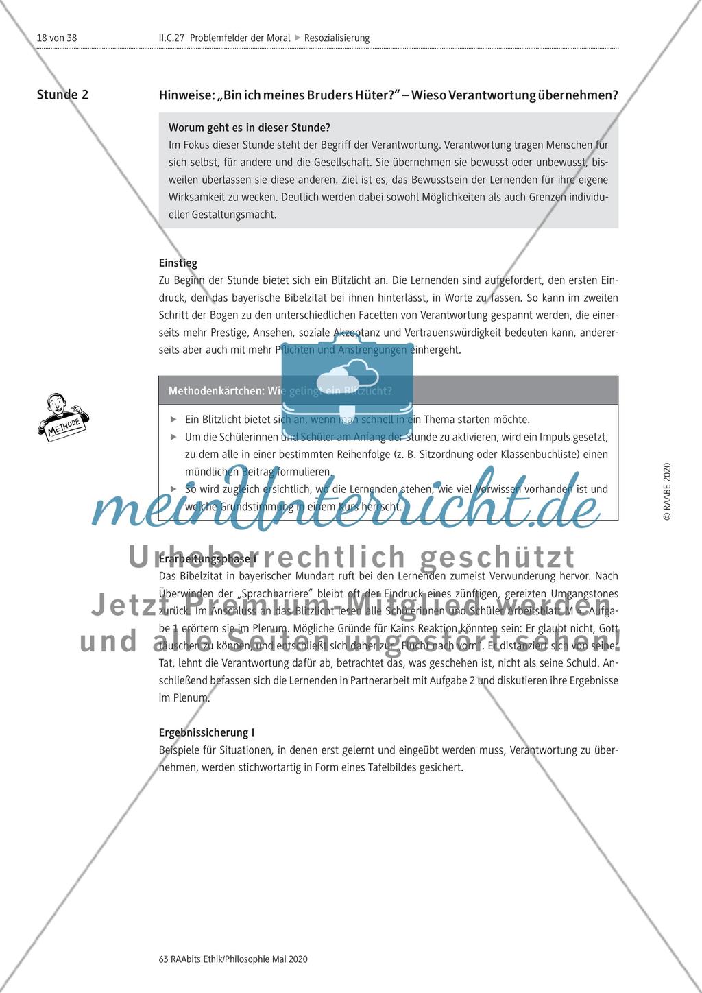 „Bin ich meines Bruders Hüter?“ – Wieso Verantwortung übernehmen? Preview 4
