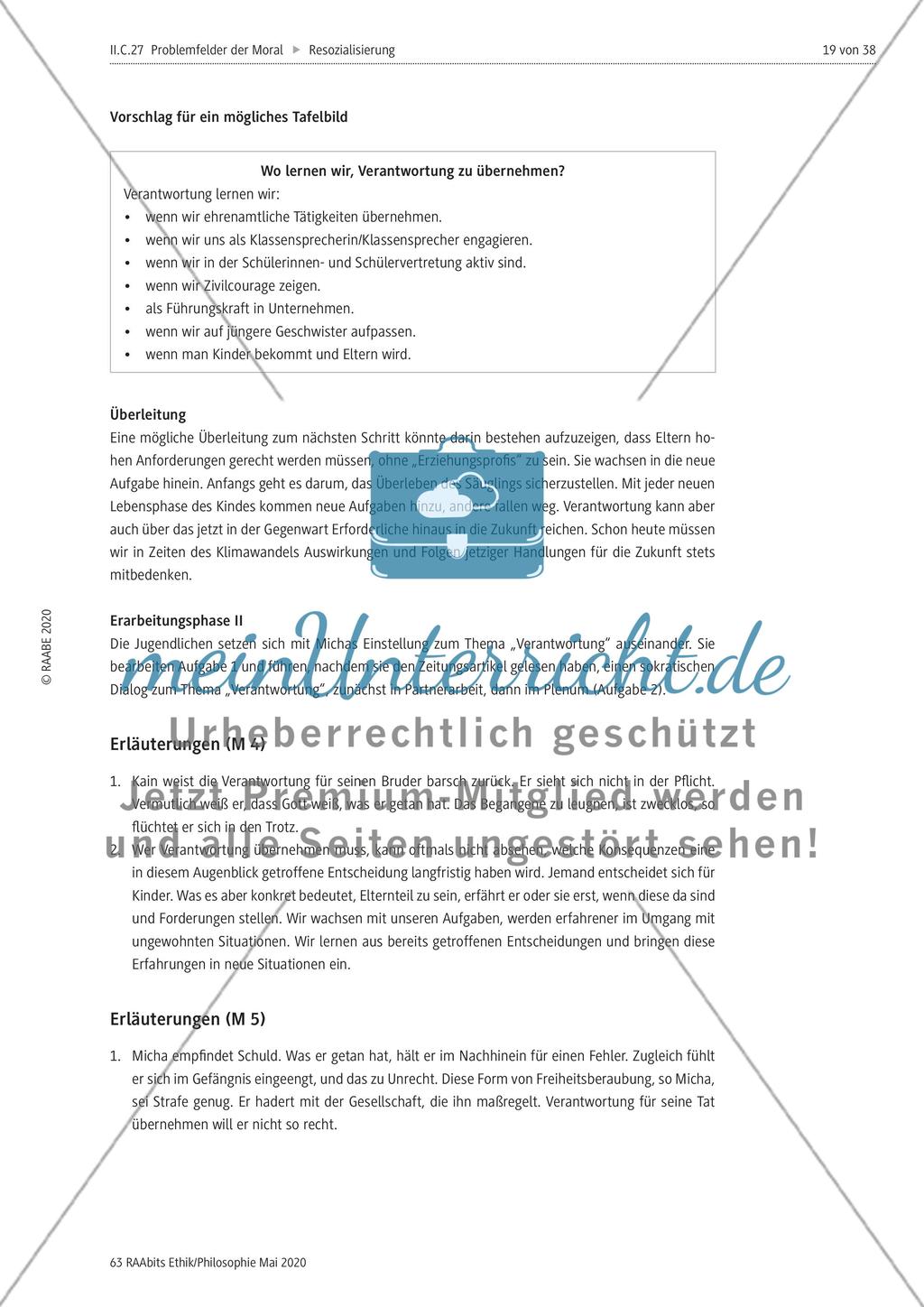 „Bin ich meines Bruders Hüter?“ – Wieso Verantwortung übernehmen? Preview 5