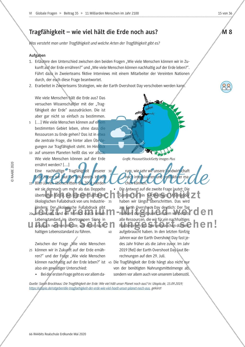 Tragfähigkeit der Erde Preview 2
