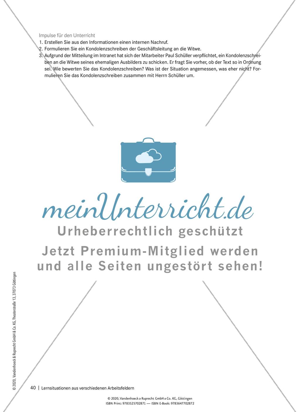 Lernsituationen aus verschiedenen Arbeitsfeldern Preview 10