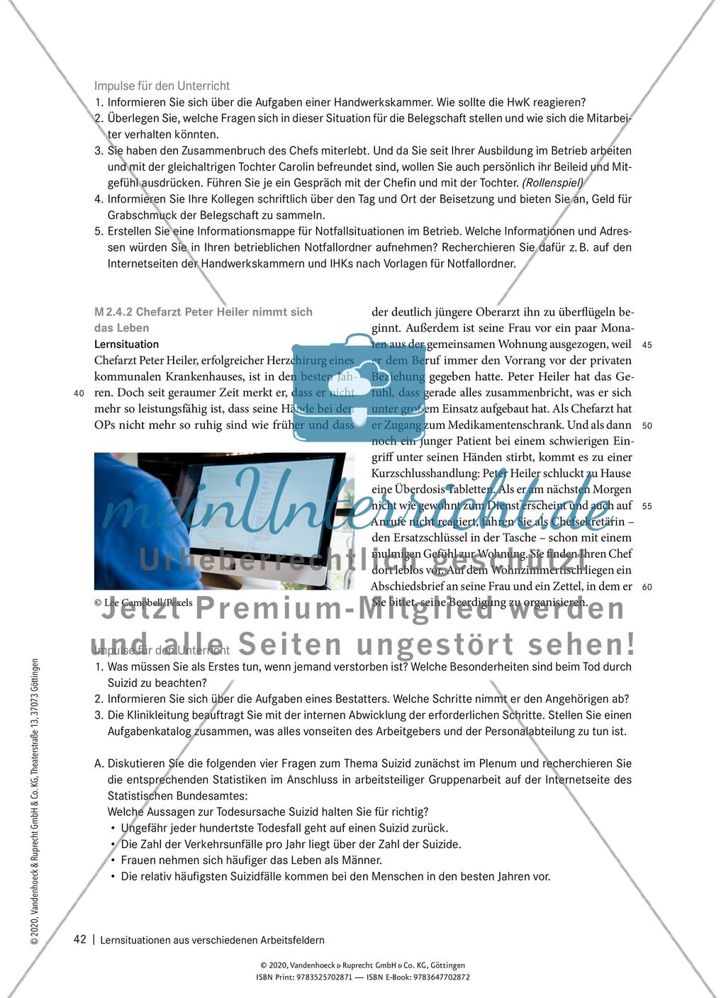 Lernsituationen aus verschiedenen Arbeitsfeldern Preview 12