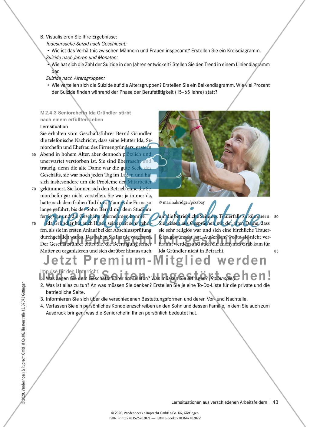 Lernsituationen aus verschiedenen Arbeitsfeldern Preview 13