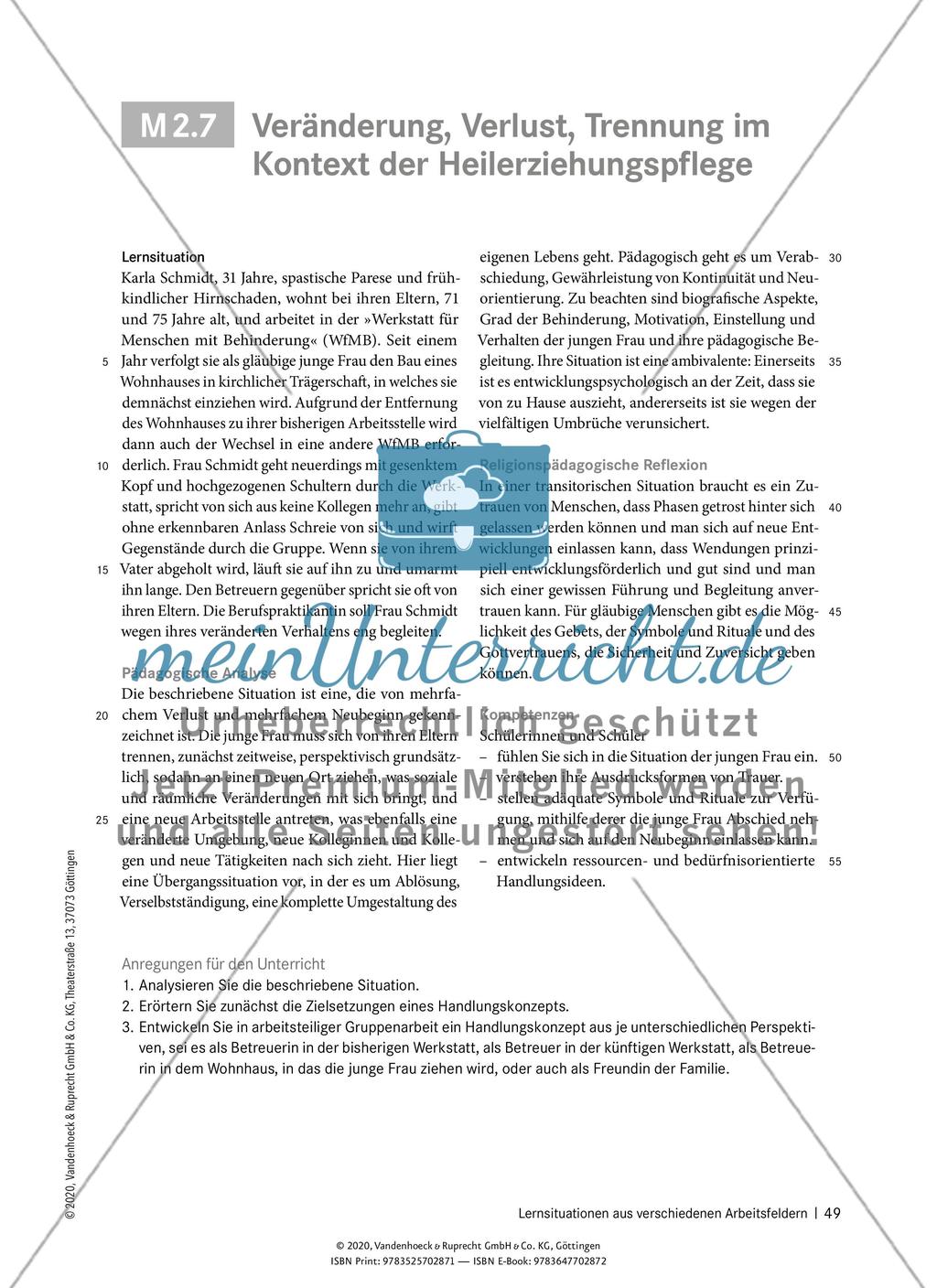 Lernsituationen aus verschiedenen Arbeitsfeldern Preview 19