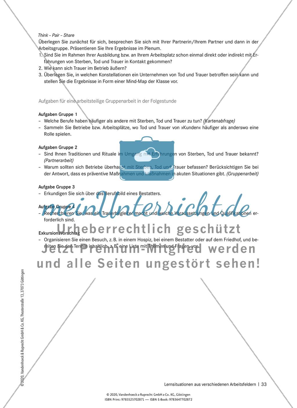 Lernsituationen aus verschiedenen Arbeitsfeldern Preview 3