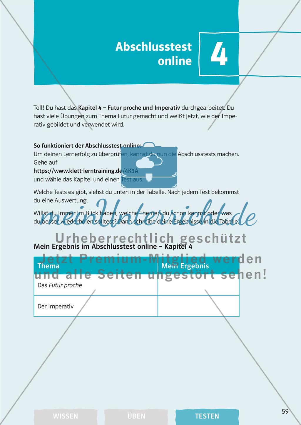 Futur proche und Imperativ Preview 8