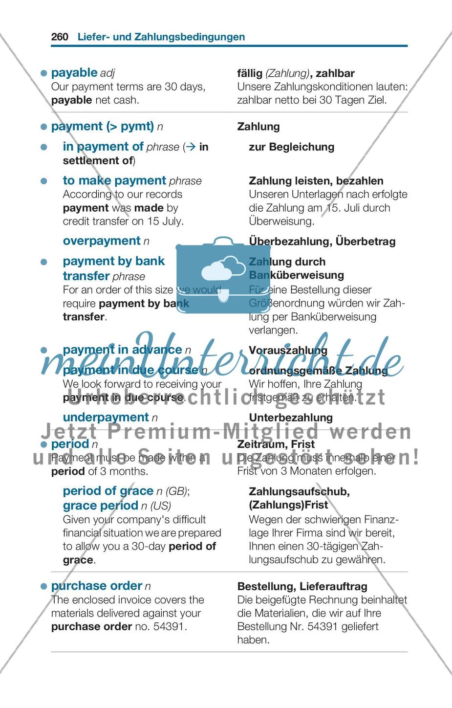 Thematischer Wortschatz: Vertrieb und Verkauf Preview 10