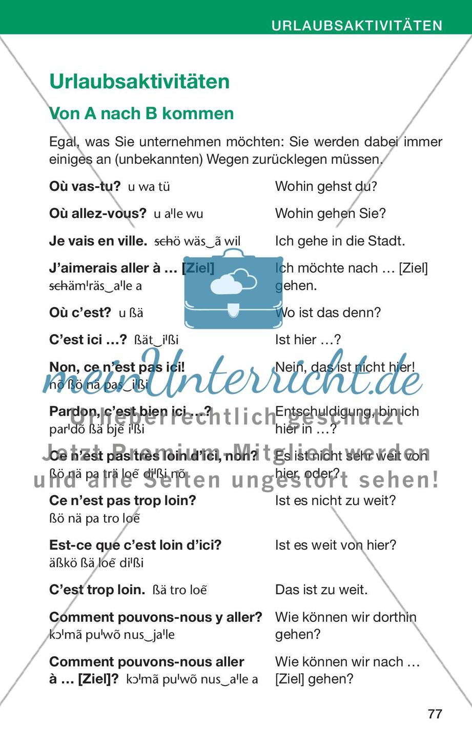 Urlaubsaktivitäten Preview 1