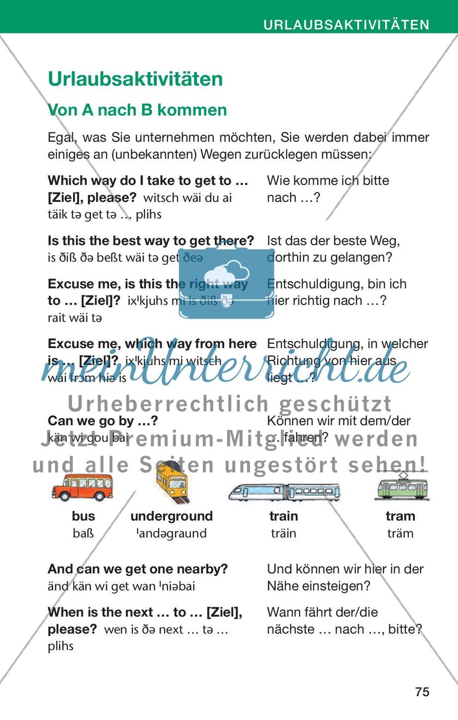 Urlaubsaktivitäten Preview 1