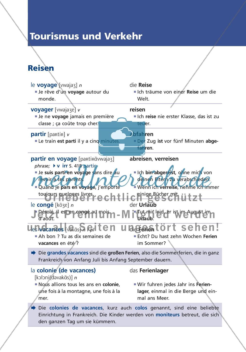 Tourismus und Verkehr Preview 1