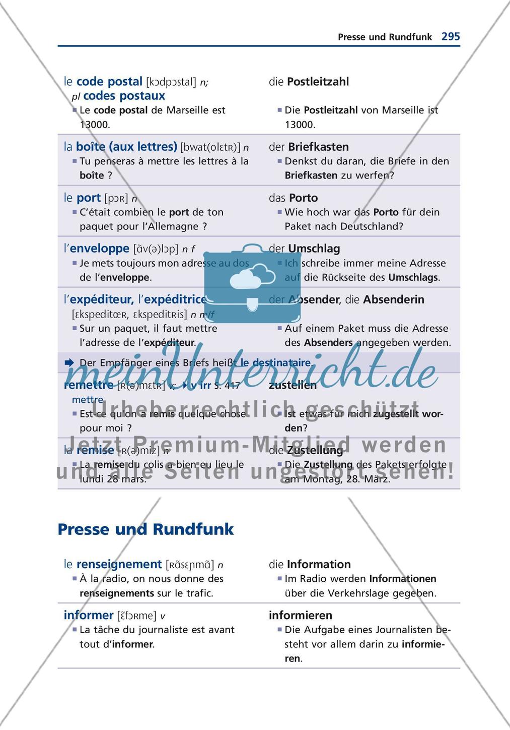 Kommunikationsmittel und Medien Preview 2