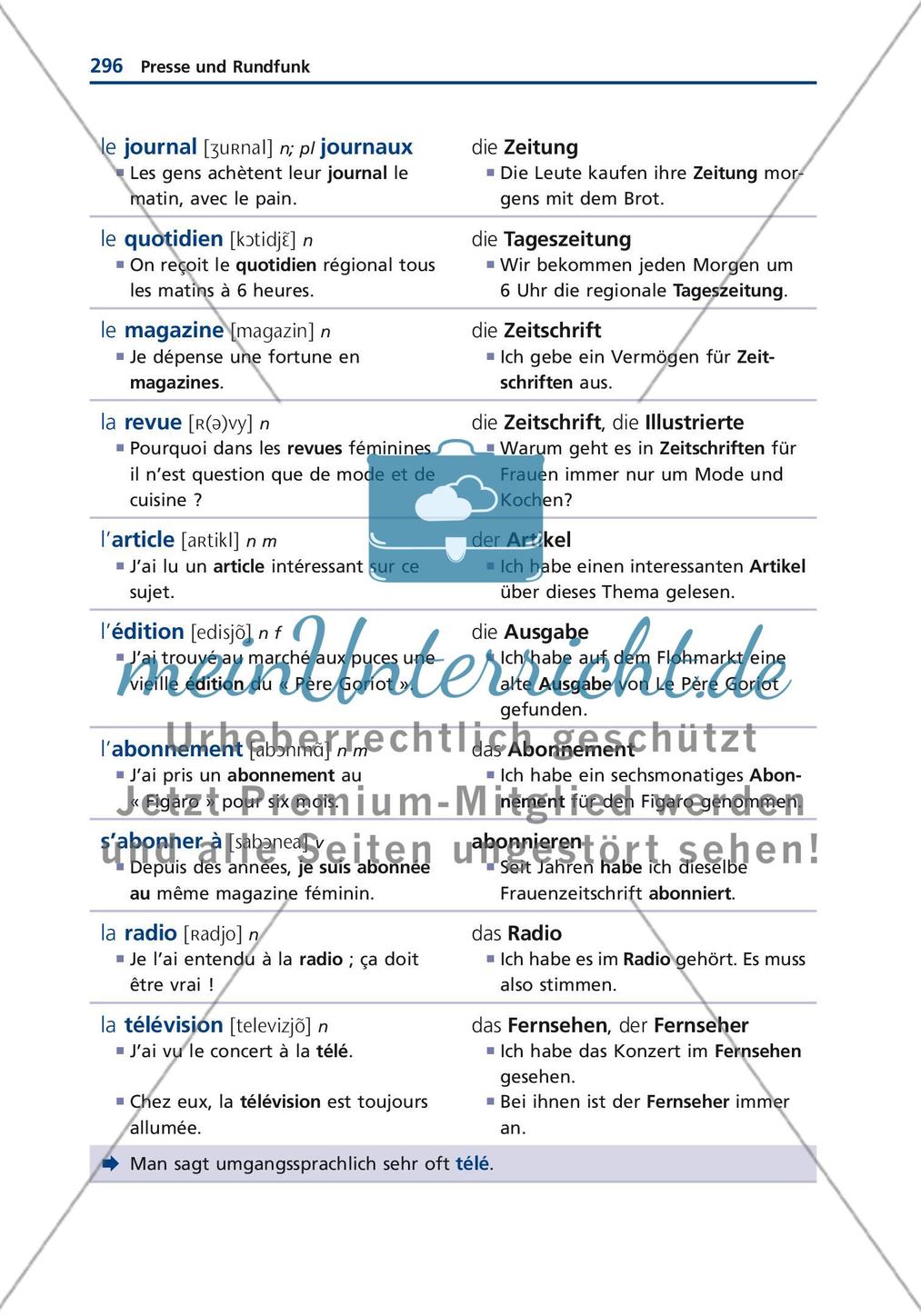 Kommunikationsmittel und Medien Preview 3