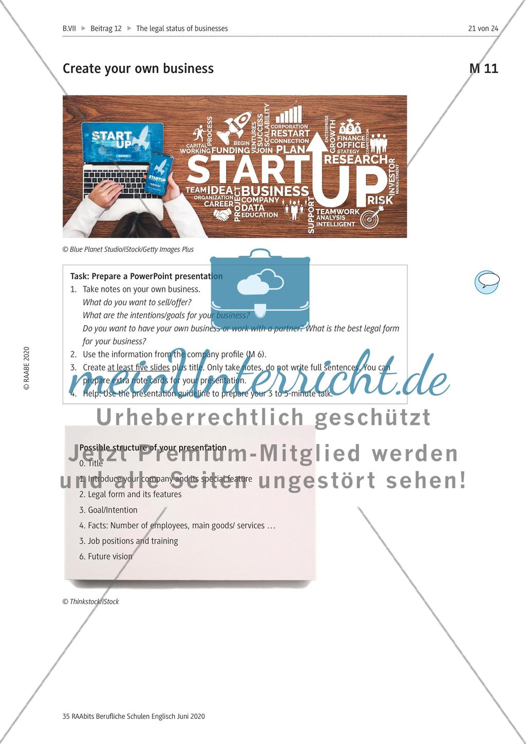 Create and present your own business Preview 1