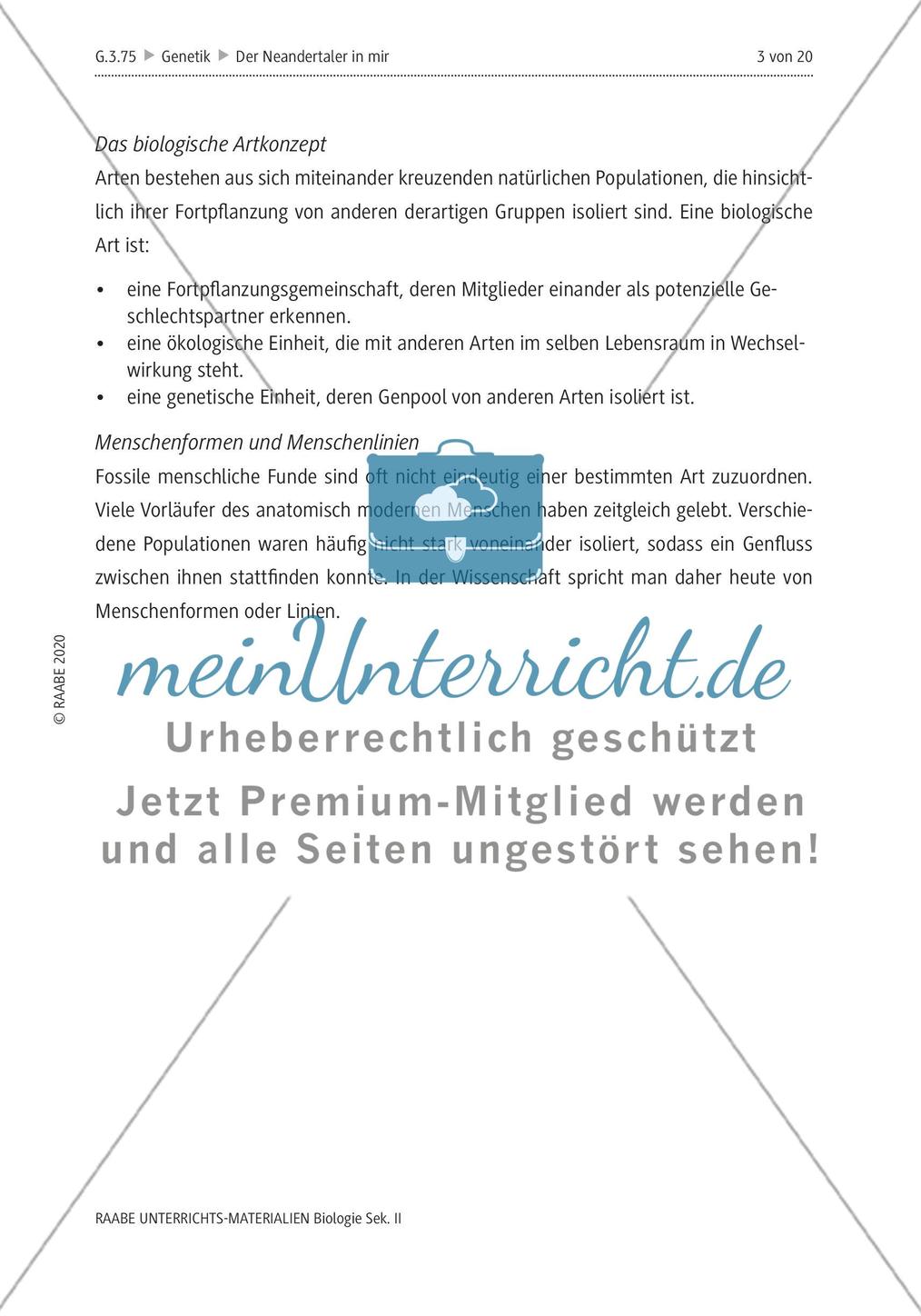 Der Neandertaler in mir – Genetisches Erbe im modernen Menschen Preview 7