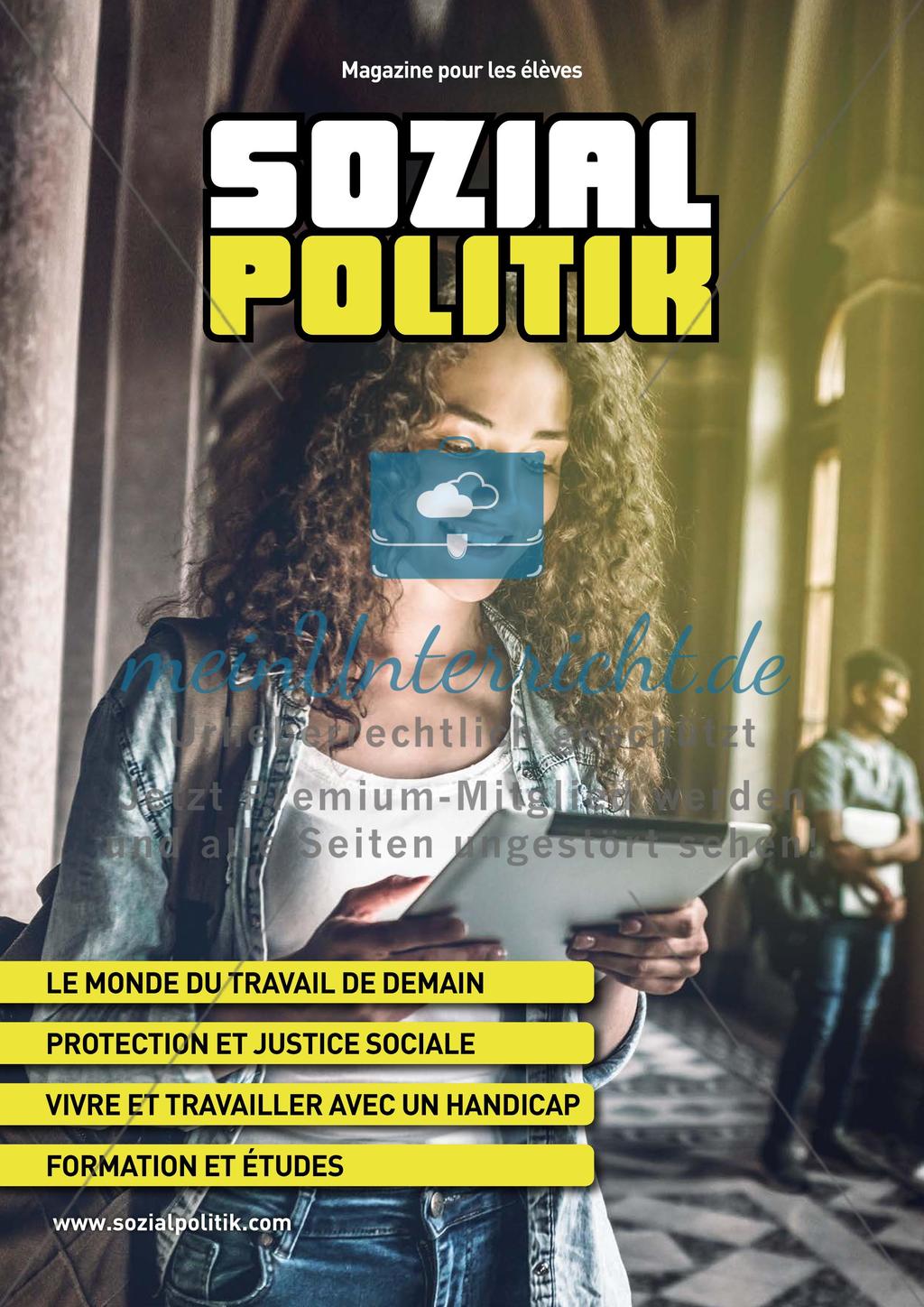 Sozialpolitik – Magazine pour les élèves Preview 1
