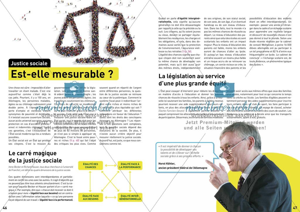 Sozialpolitik – Magazine pour les élèves Preview 24