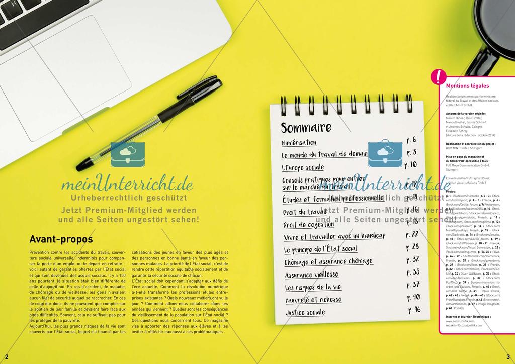 Sozialpolitik – Magazine pour les élèves Preview 2