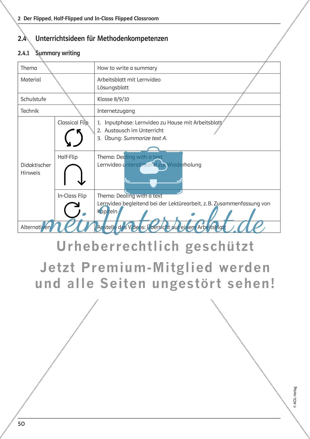 Beispiele für Methodenkompetenzen Preview 1