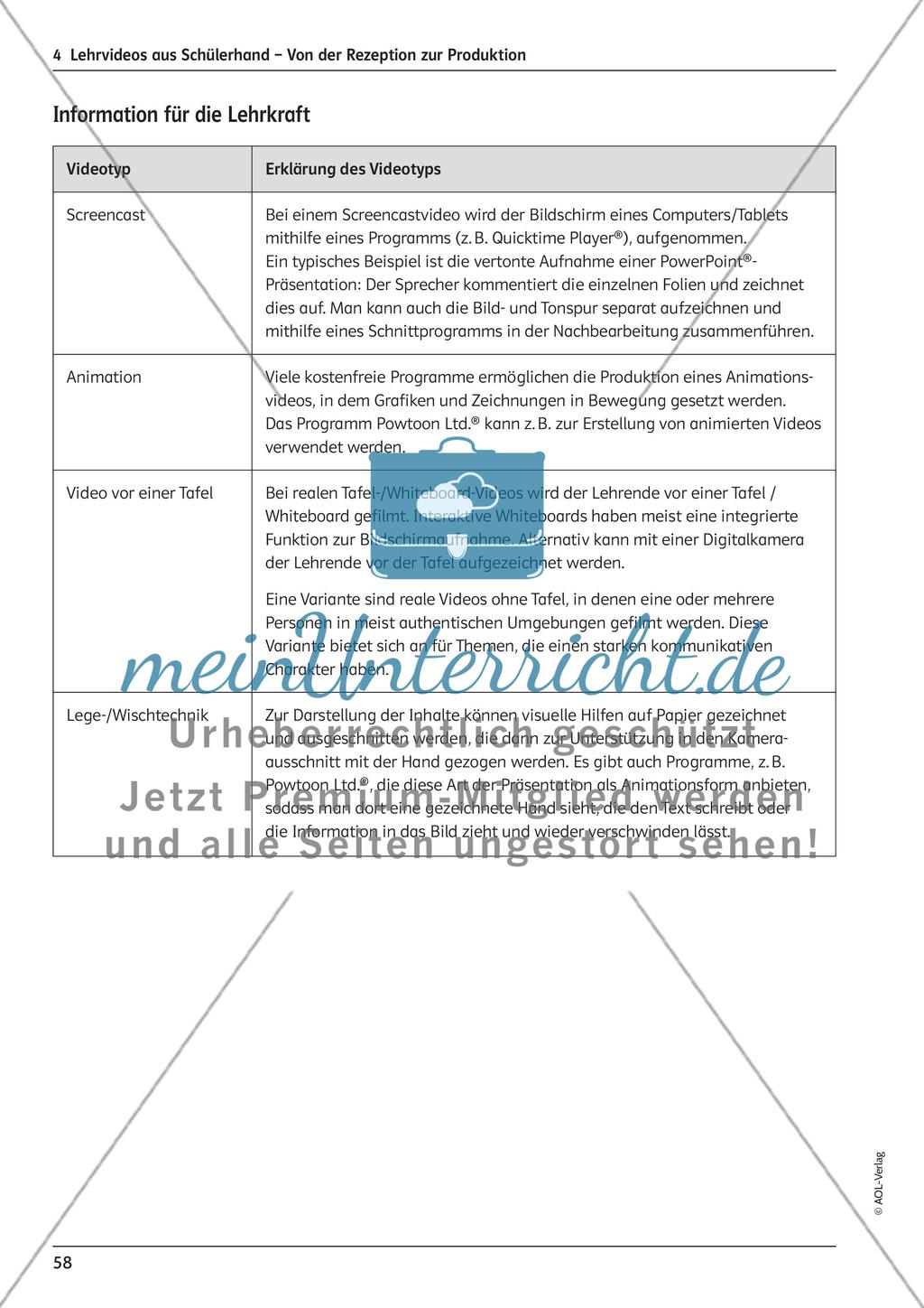 Lehrvideos aus Schülerhand – Von der Rezeption zur Produktion Preview 3