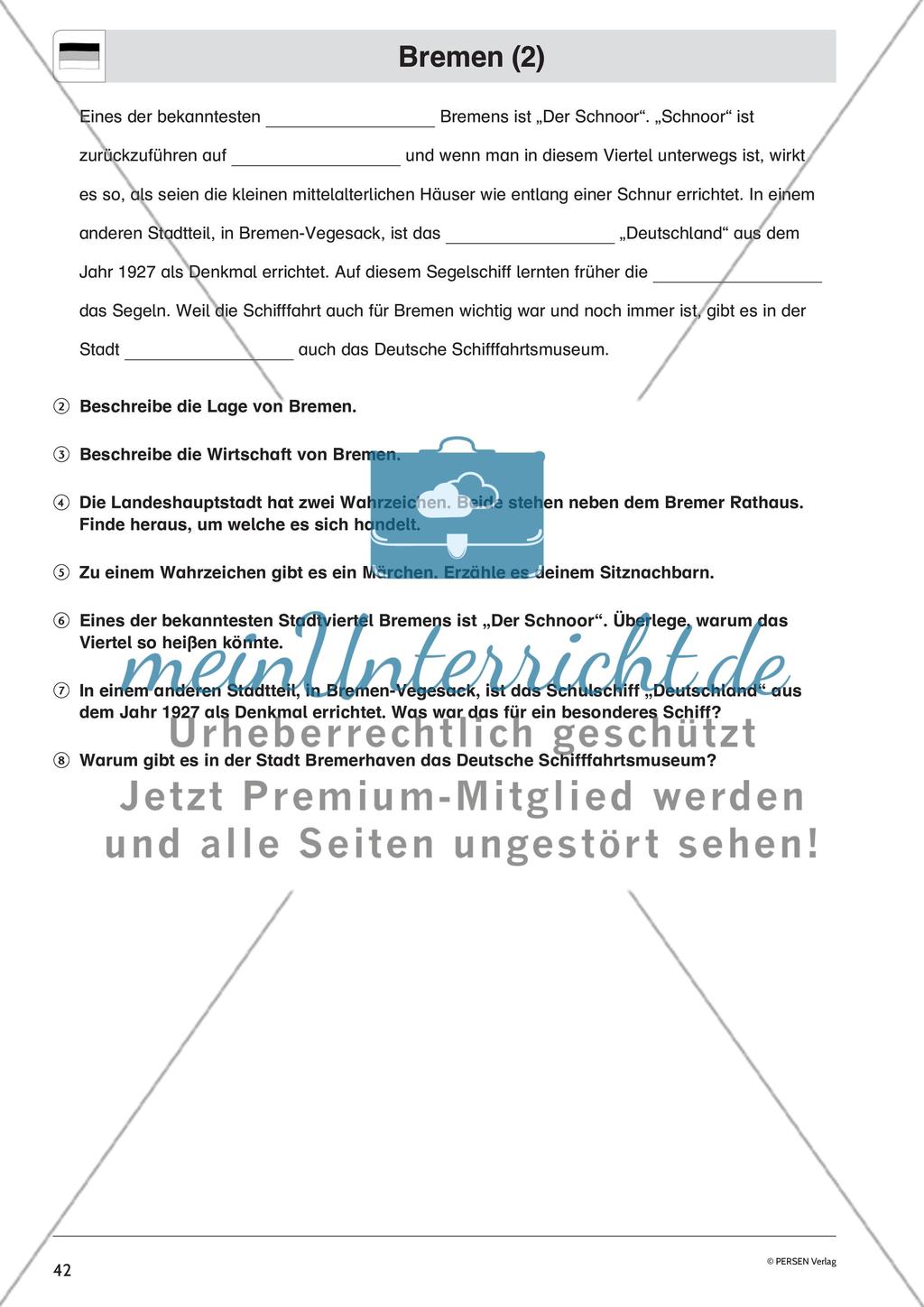 Die Bundesländer: Bremen, Sachsen-Anhalt, Sachsen, Niedersachsen Preview 3