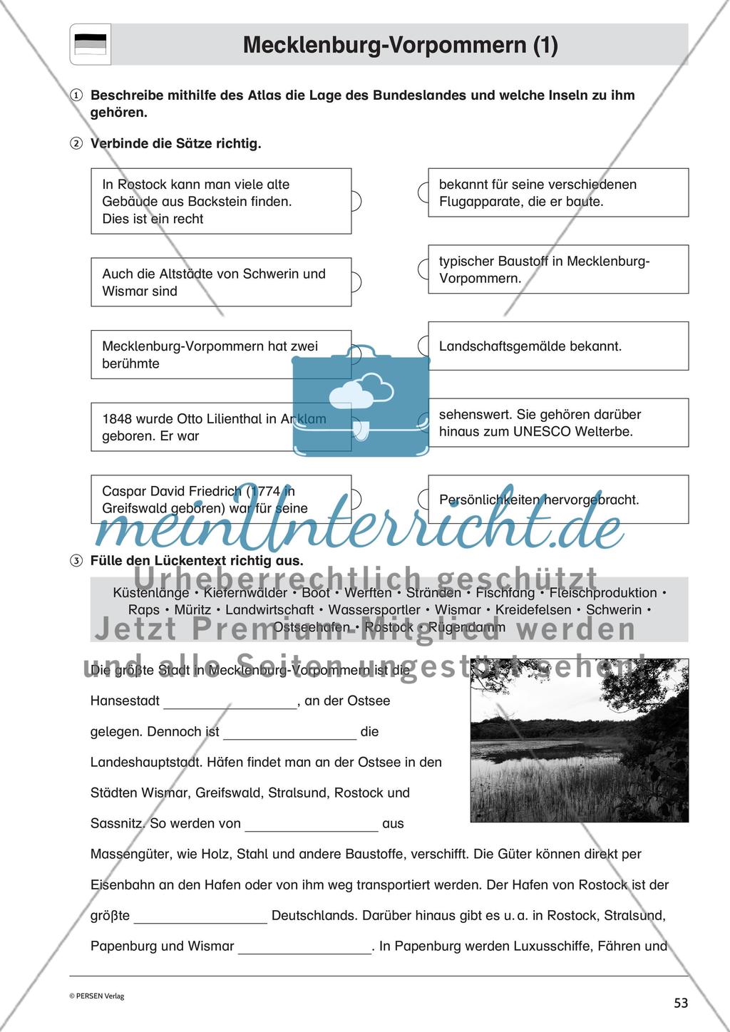 Die Bundesländer: Mecklenburg-Vorpommern, Thüringen, Brandenburg Preview 3