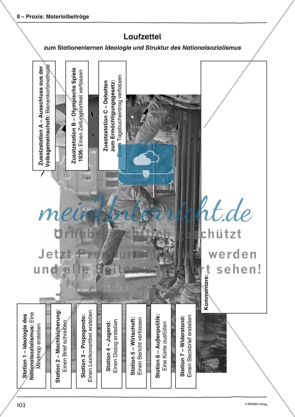 Ideologie und Struktur des Nationalsozialismus Preview 2