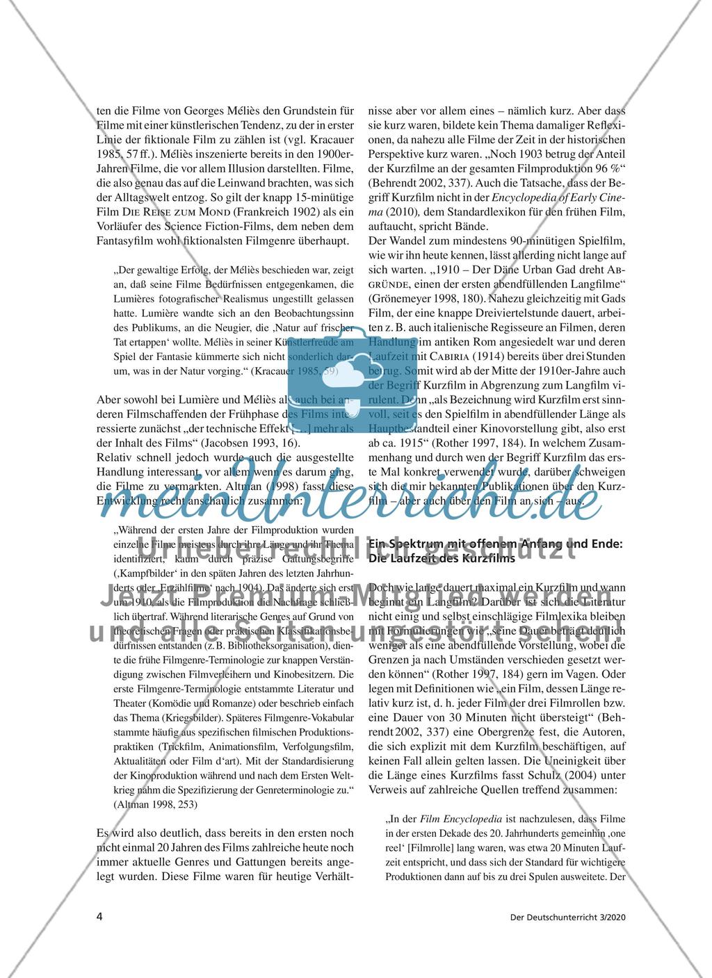In der Kürze liegt die Würze Zur Bedeutung und Aktualität des kurzen
