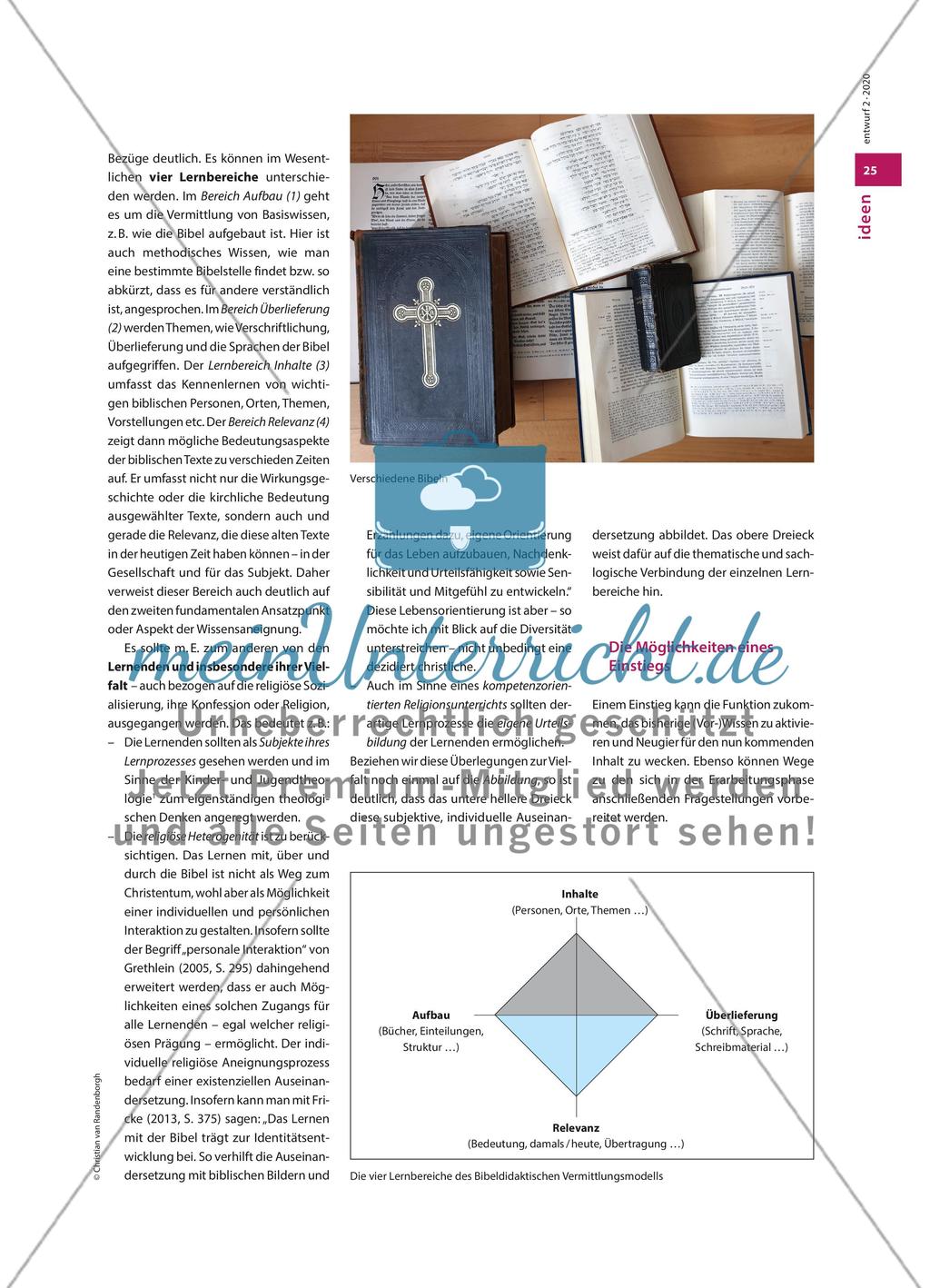 Lust auf Bibel und mehr - Wie können Freude und Interesse, sich mit der Bibel zu beschäftigen, geweckt werden? Preview 2