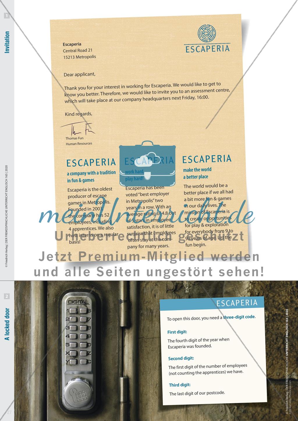 Welcome to Escaperia! Preview 5