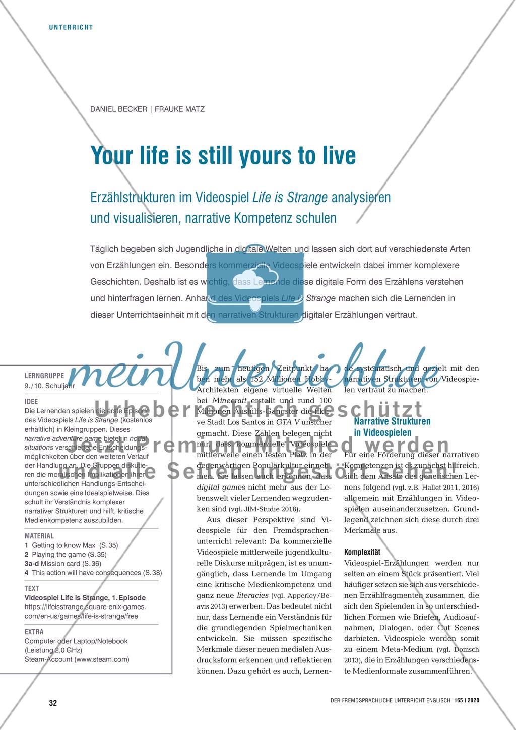 Your life is still yours to live Preview 1