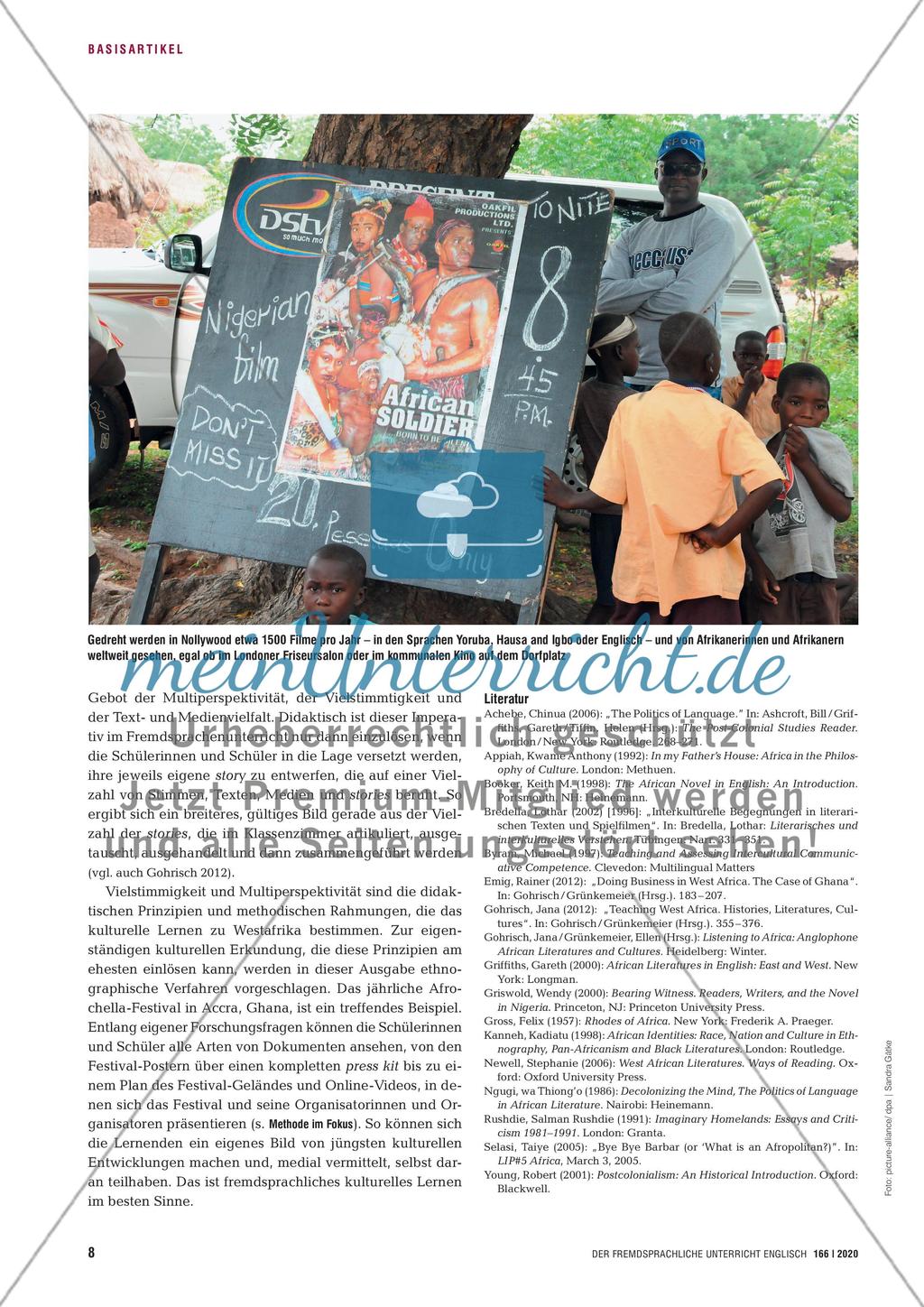 A multitude of stories - West African literatures and cultures im Englischunterricht Preview 7