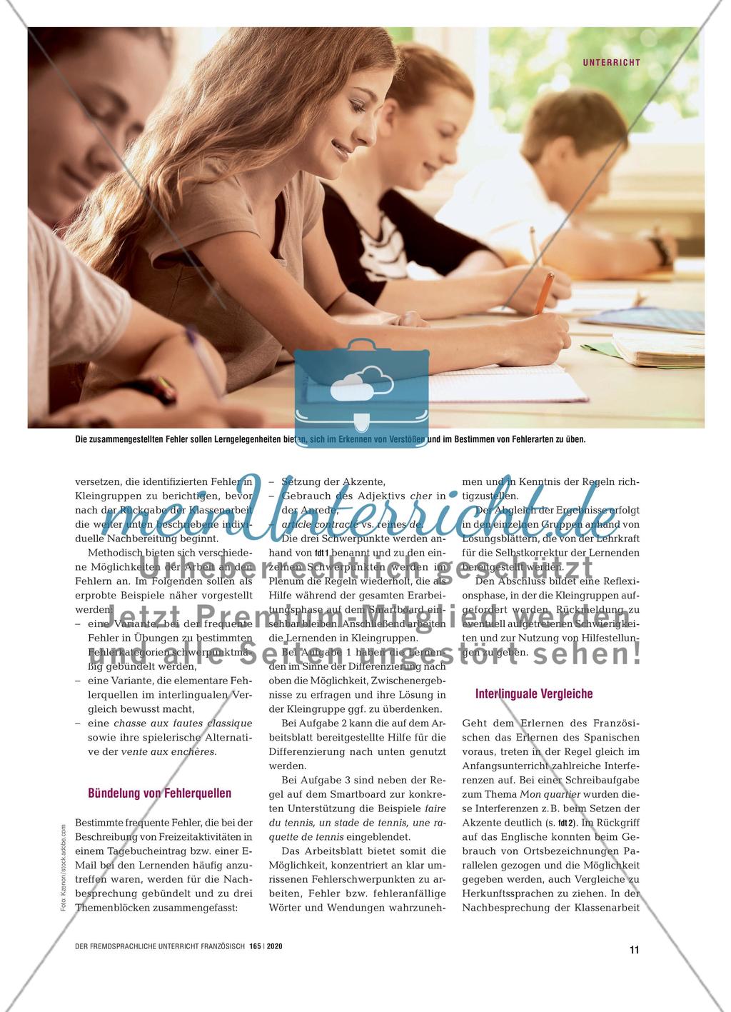 Apprendre à éviter les fautes - Für das Aufspüren von Fehlern ohne Zwang motivieren Preview 2
