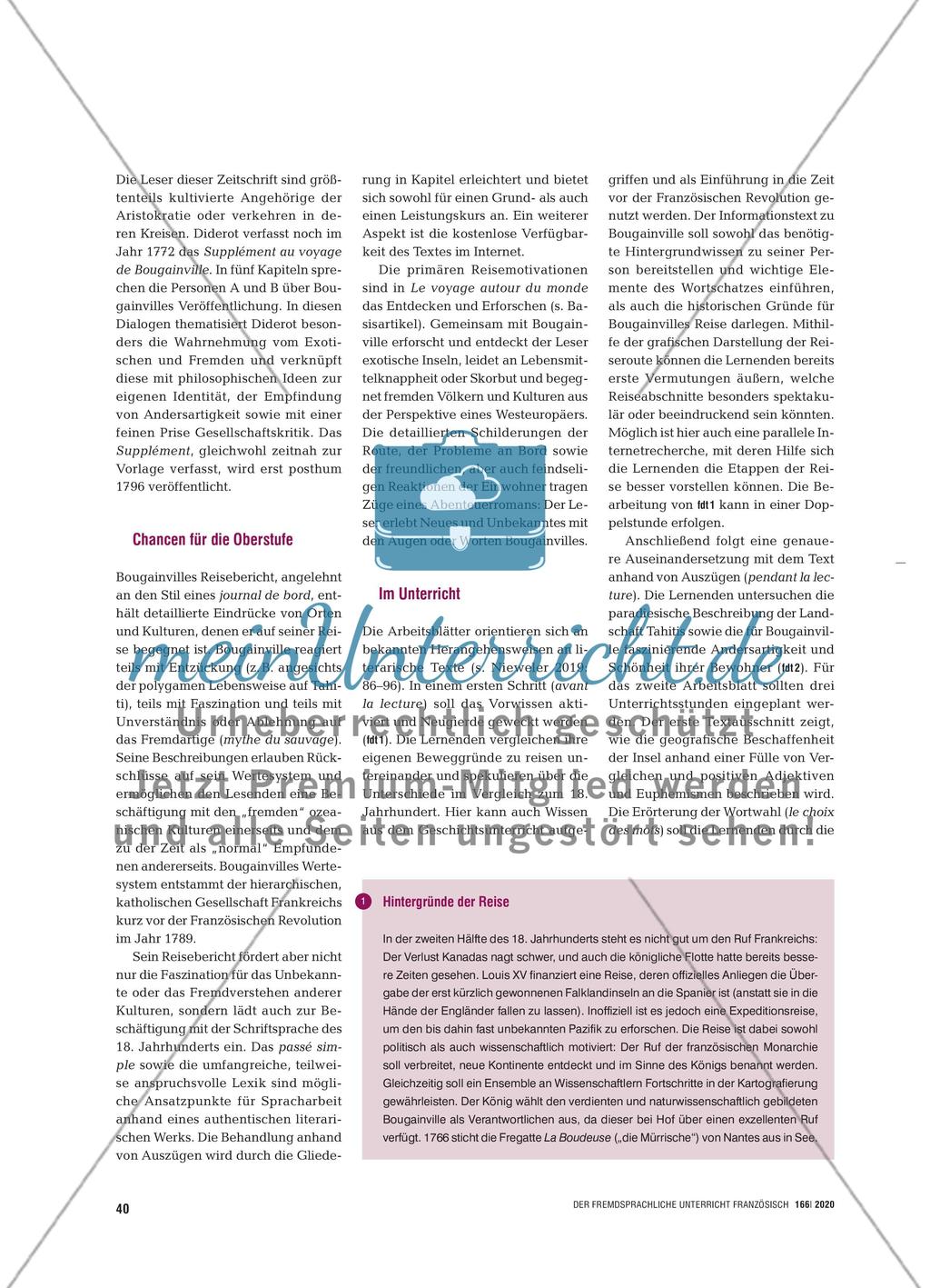 Land in Sicht! - Louis-Antoine de Bougainville entdeckt die Welt im 18. Jahrhundert Preview 3