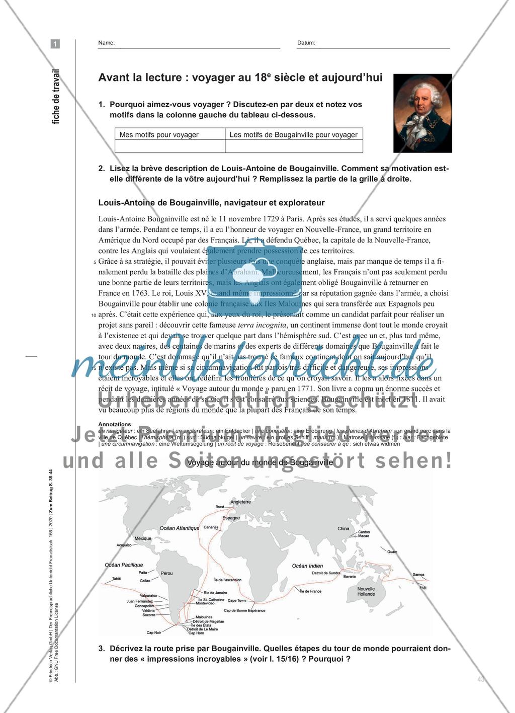 Land in Sicht! - Louis-Antoine de Bougainville entdeckt die Welt im 18. Jahrhundert Preview 6