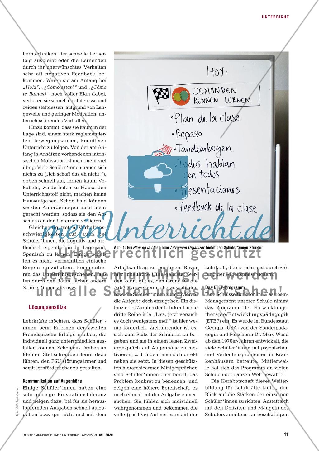 Fremdsprachenerwerb möglich machen - Spanischunterricht in herausfordernden Kontexten Preview 2