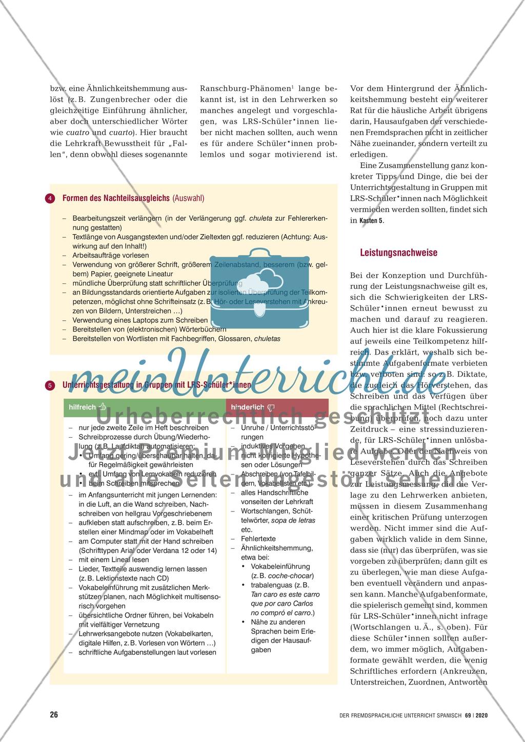 Spanisch lernen mit LRS – Erkenntnisse und Tipps Preview 5
