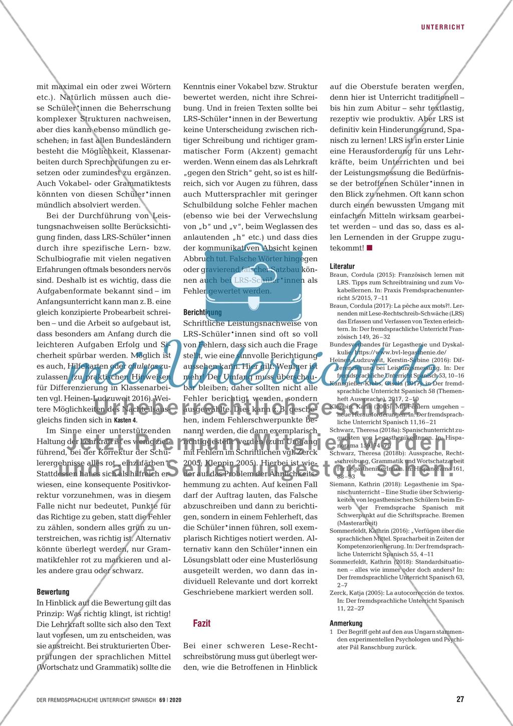 Spanisch lernen mit LRS – Erkenntnisse und Tipps Preview 6