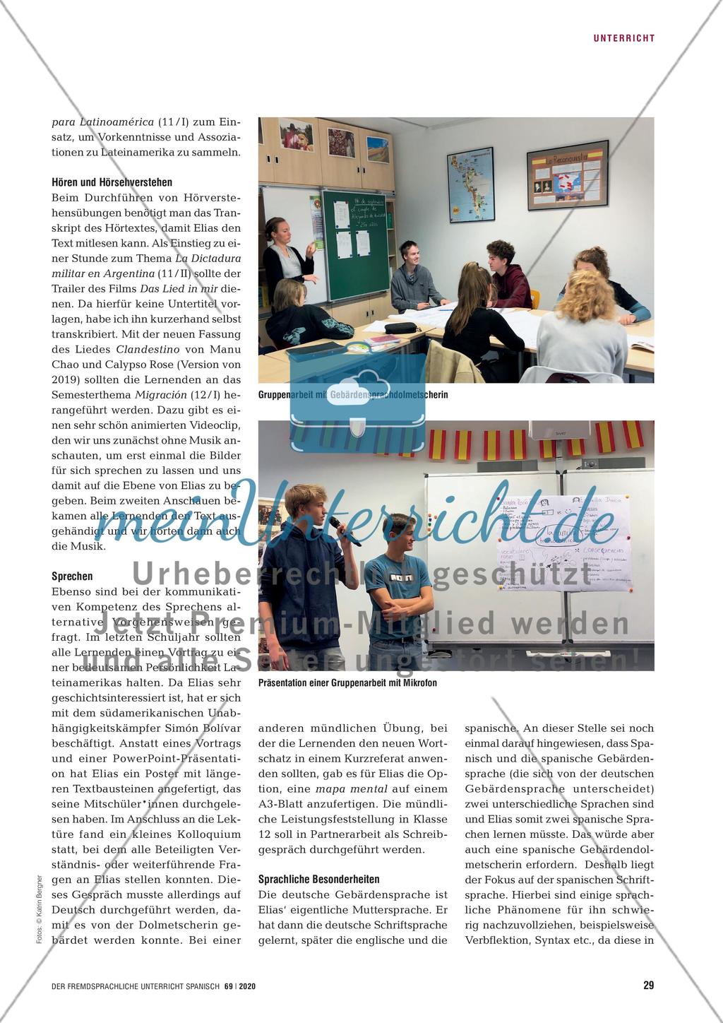 Spanisch lernen als tauber Schüler? Preview 2