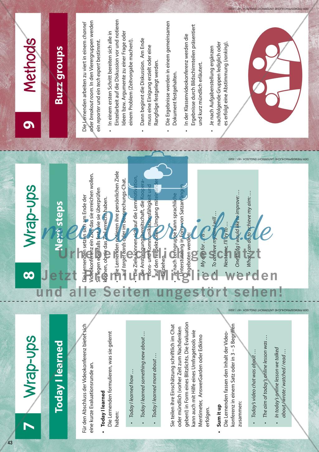Unmute yourself! - Kommunikation und Interaktion in Videokonferenzen fördern Preview 10