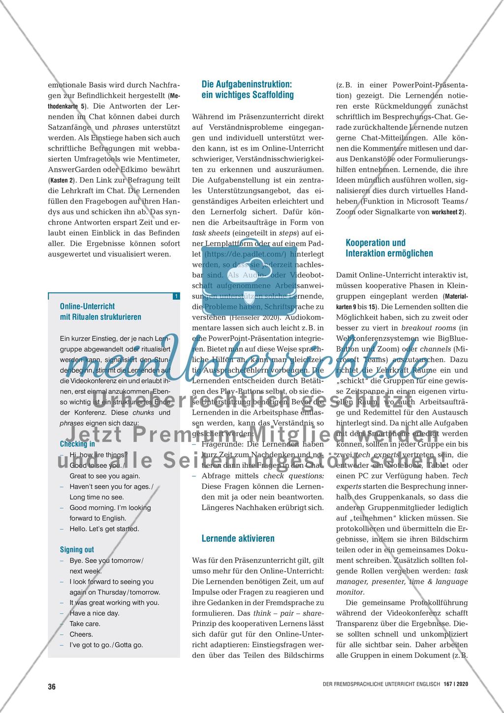 Unmute yourself! - Kommunikation und Interaktion in Videokonferenzen fördern Preview 3